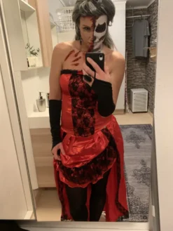 Burlesque Klänning Maskeraddräkt