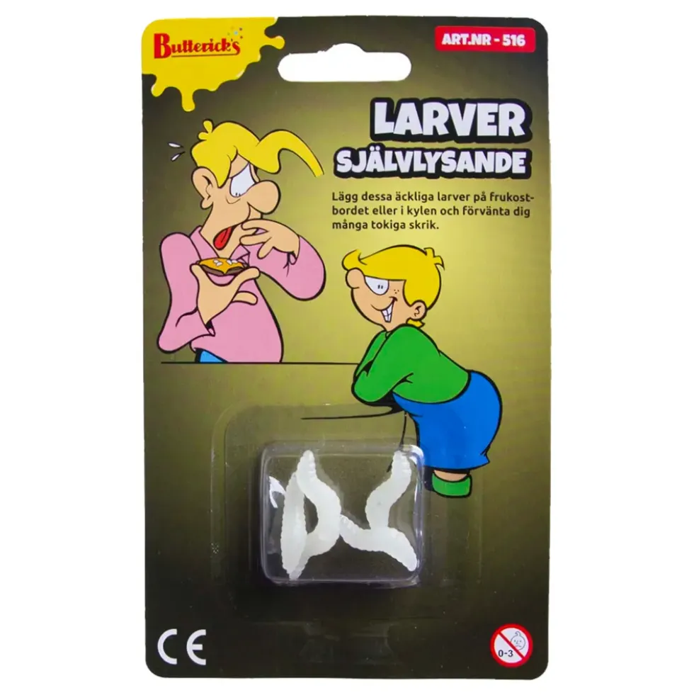Butterick's Larver Självlysande Skämtartikel