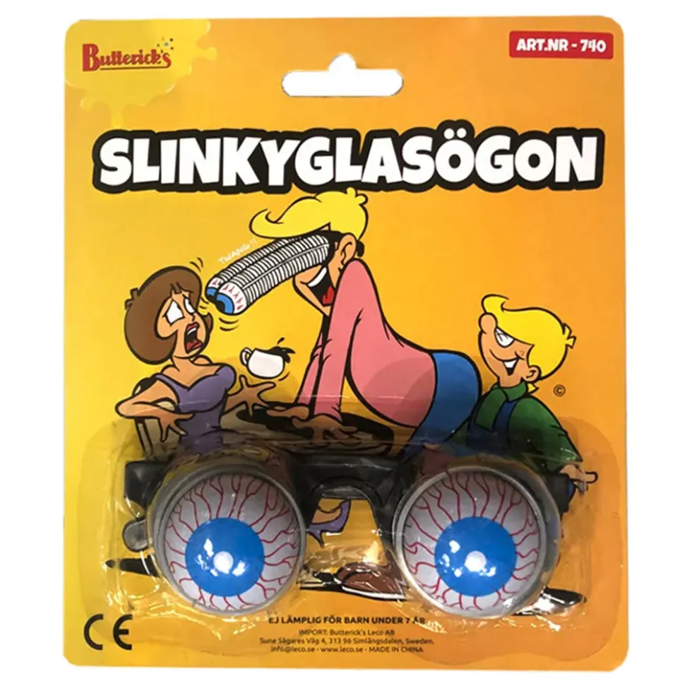 Butterick's Slinkyglasögon Skämtartikel