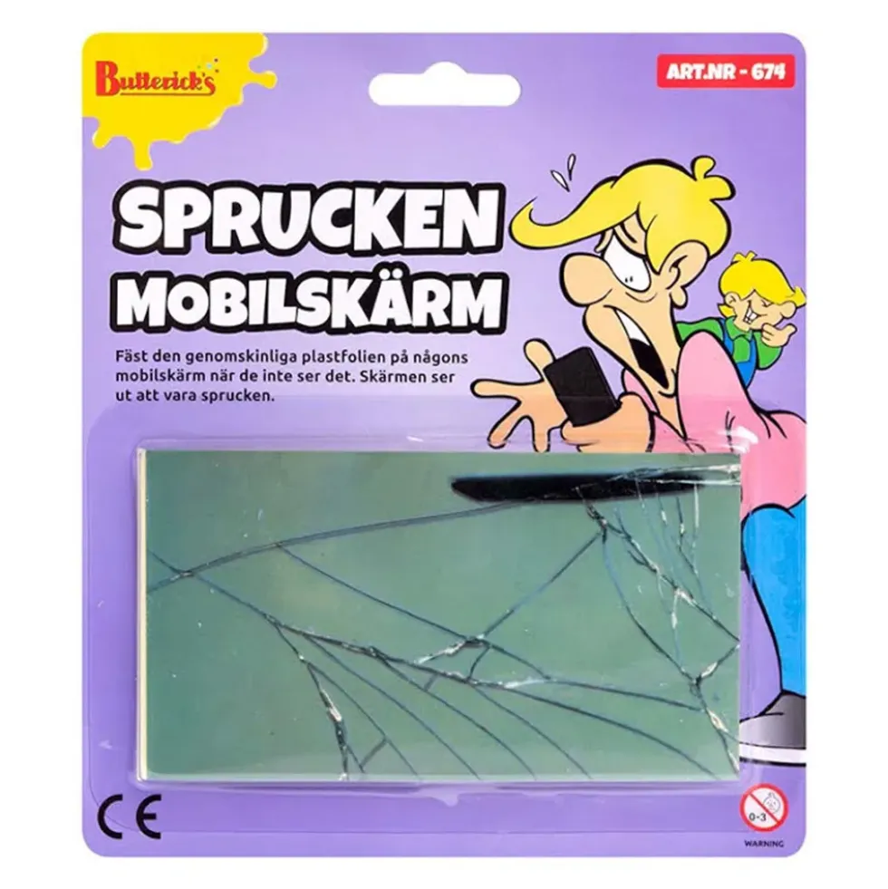 Butterick's Sprucken Mobilskärm Skämtartikel