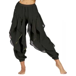 Byxor Orientaliska Svart/Guld Dam