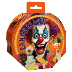 Candy Clown Halloweengodis
