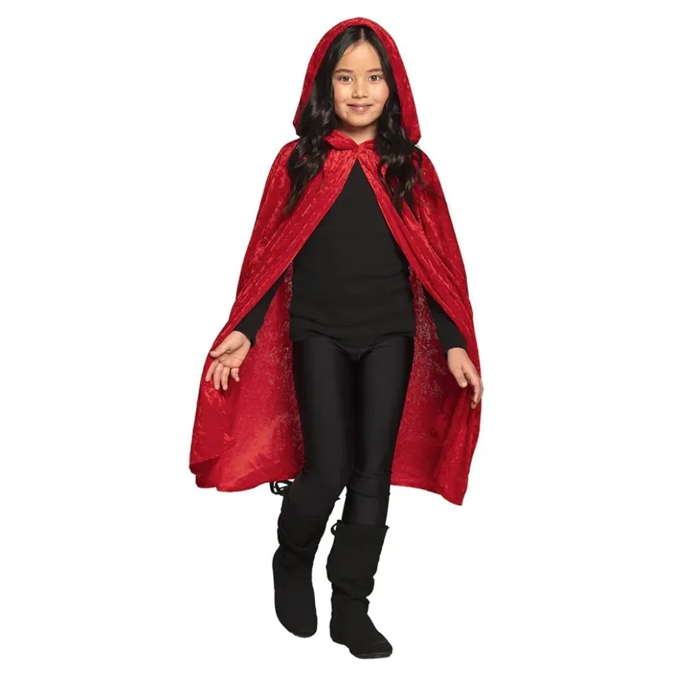 Cape Röd i Sammet för Barn