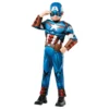 Captain America Deluxe Barn Maskeraddräkt
