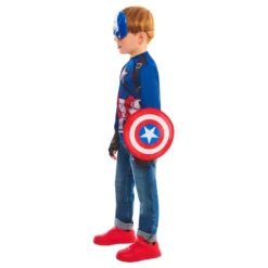 Captain America Maskeradkit för Barn Presentbox