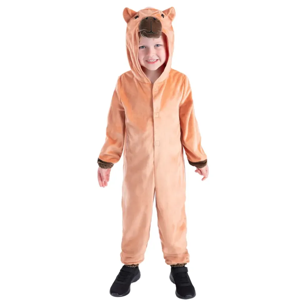 Capybara Onesie Barn Maskeraddräkt