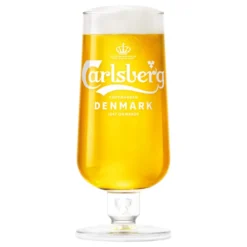 Carlsberg Ölglas med Fot