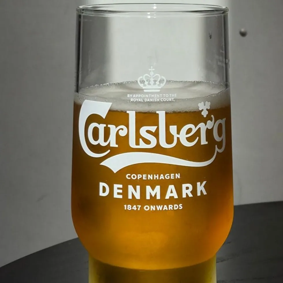 Carlsberg Tumbler Ölglas
