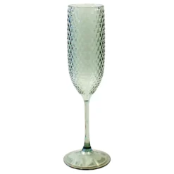 Champagneglas i Plast Grön