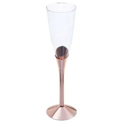 Champagneglas med Fot Roséguld
