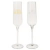 Champagneglas Set Happy Birthday