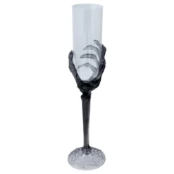 Champagneglas Skeletthand