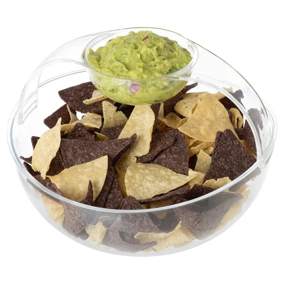 Chips- & Dippskål