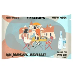 Ö-Chips Vitt Vin Oliv Ramslök Havssalt