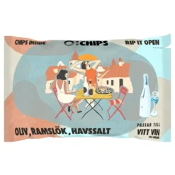 Ö-Chips Vitt Vin Oliv Ramslök Havssalt