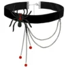 Choker Halsband med Spindel