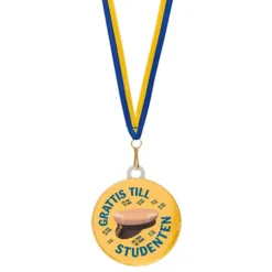 Chokladmedalj Grattis Till Studenten