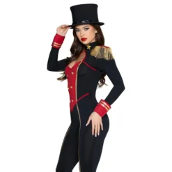 Cirkusdirektör Catsuit Deluxe Maskeraddräkt