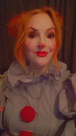Clownen IT Dam Maskeraddräkt