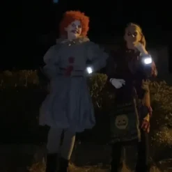 Clownen IT Dam Maskeraddräkt