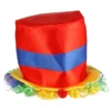 Clownhatt med Hår