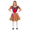 Clown Klänning Barn Maskeraddräkt