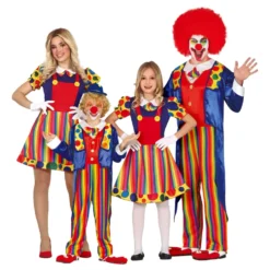 Clown Overall Barn Maskeraddräkt