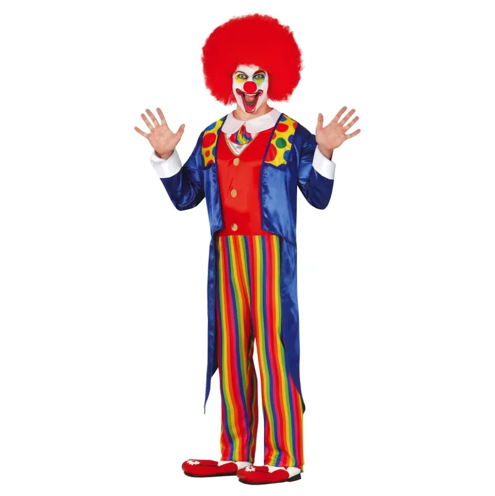 Clown Overall Maskeraddräkt
