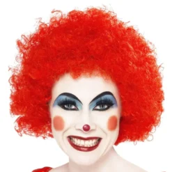 Clownperuk Röd