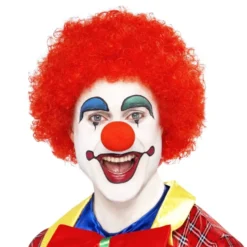 Clownperuk Röd