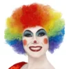 Clownperuk Regnbågsfärgad