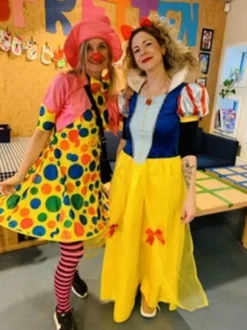 Clowntjej Maskeraddräkt