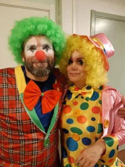 Clowntjej Maskeraddräkt