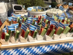 Cocktailflaggor Flaggor Bayerskt Blå