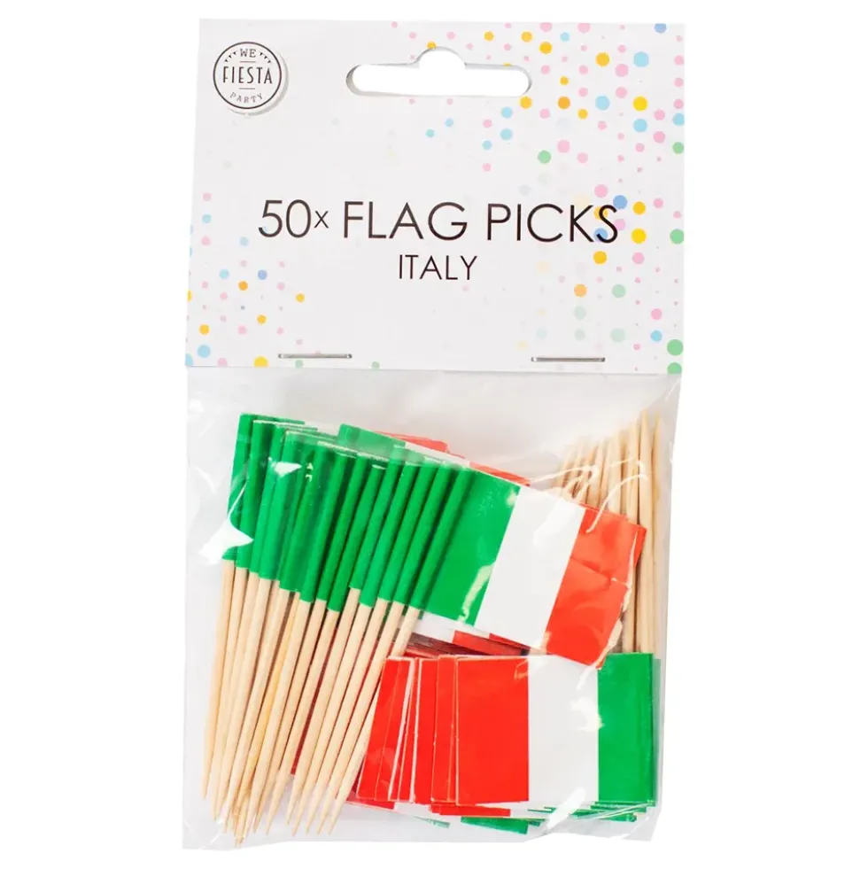 Cocktailflaggor Italien