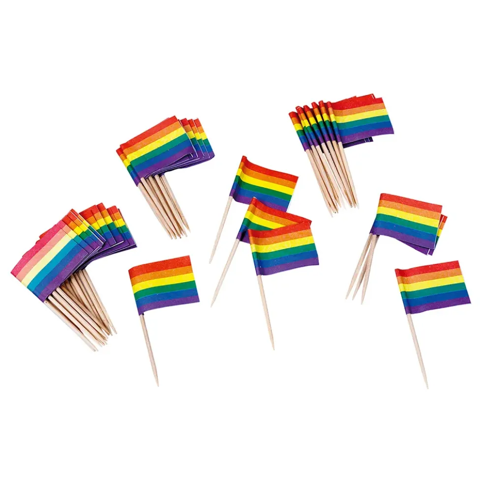 Cocktailflaggor Pride