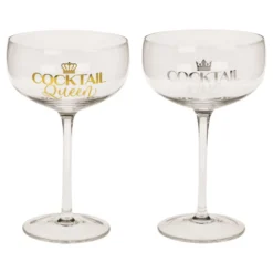 Cocktailglas Set King & Queen