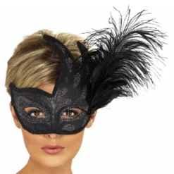 Colombina Svart Ögonmask