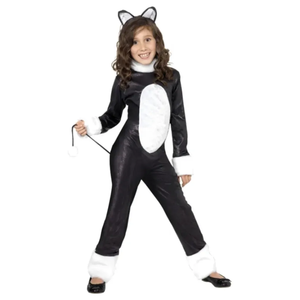 Cool Katt Barn Maskeraddräkt