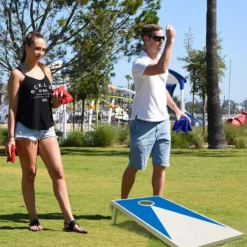 Cornhole Blue & Red Trädgårdsspel
