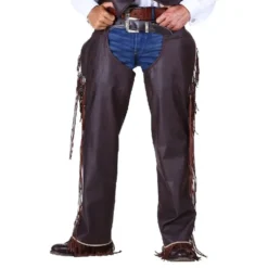 Cowboy Chaps Herr Brun Deluxe