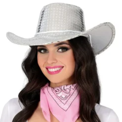 Cowboyhatt Disco Silver
