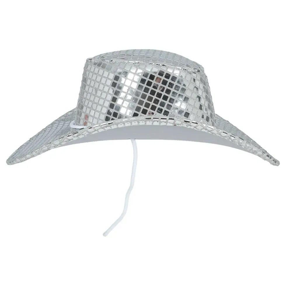 Cowboyhatt Disco Silver