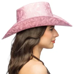 Cowboyhatt Rosa Prisma