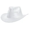 Cowboyhatt Skimrande Silver