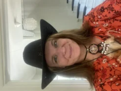 Cowboyhatt Svart