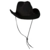 Cowboyhatt Svart Deluxe