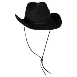 Cowboyhatt Svart Deluxe