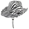Cowboyhatt Zebramönstrad