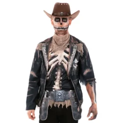 Cowboy Skelett Maskeraddräkt